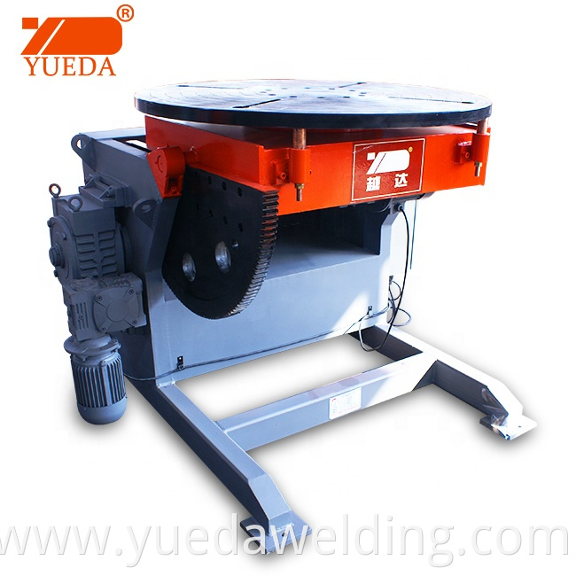 Yueda 10 Ton 2 Ton Welding Positioner 5 Ton Turntable Automatic Rotating Welding Table